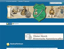 Tablet Screenshot of blankwaffenforum.de